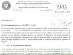 Exclusiv! Șeful APIA confirmă în scris plata avansului pe suprafață!