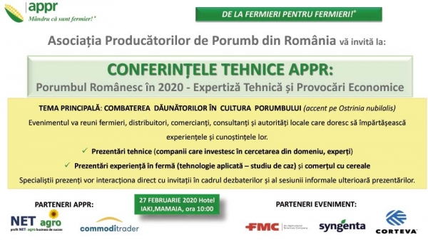 CONFERINȚELE PORUMBULUI APPR 2020!