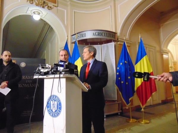 Premierul Dacian Cioloș: Irimescu să accelereze plata subvențiilor!