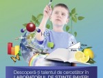 Laboratorul de ştiinţe BAYER transformă, pentru a doua oară, elevii în mici cercetători