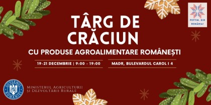 Târg de Crăciun la MADR