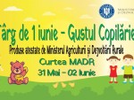 Gustul Copilăriei, târg de 1 iunie în curtea MADR!