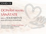 DONĂM PENTRU SĂNĂTATE. APEL LA SOLIDARITATE pentru SPITALELE ROMÂNIEI!