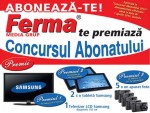 Ferma i-a făcut câştigători la Concursul Abonatului 2015