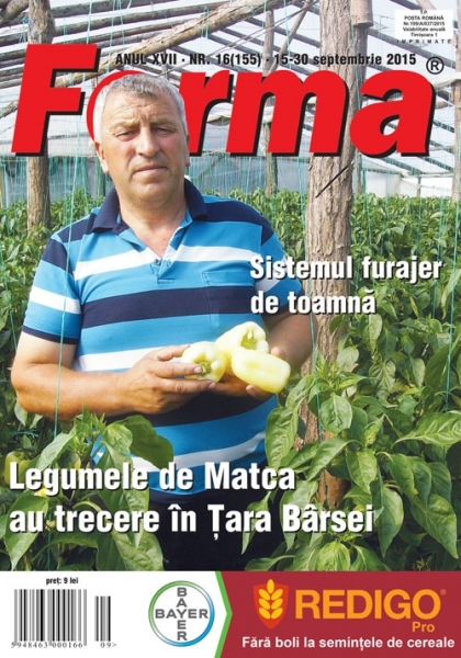 Citeşte revista Ferma, ediţia 15-30 septembrie 2015!