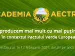 Forumul Academia Aectra – Cum să producem mai mult cu mai puține resurse?