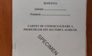 carnet de comercializare