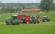 Demonstratie in camp - Fendt, iunie 2011