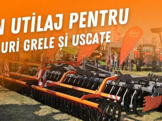 Un utilaj pentru soluri grele și uscate, premieră Zetor la Agraria!