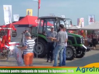 Soluţii agro-tehnice pentru campania de toamnă, la Agromalim 2016 (Partea II)