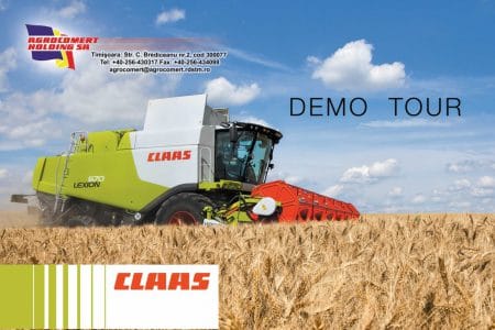 claas lexion 670 demo tour o 1