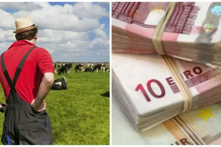 colaj fermier multumit o