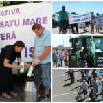 colaj protest cu familii o