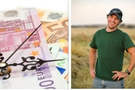 fermier multumit bani o