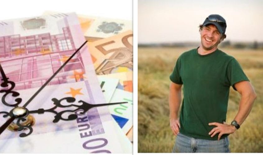 fermier multumit bani o