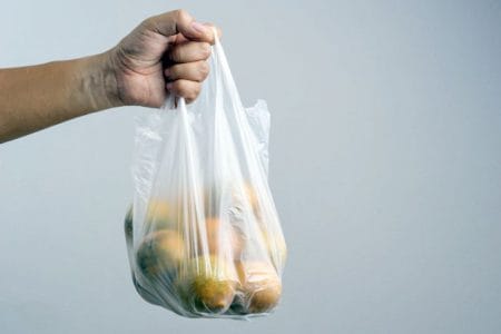 fructe in plasa de plastic o