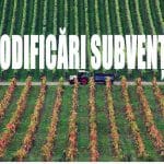 modificari subventii o