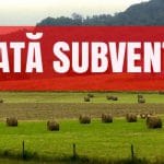 plata subventii o