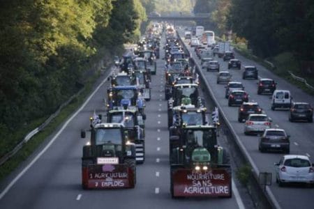 tractoare pe a13 o