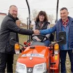 tractorul kubota de la alpha bank merge la zalau o