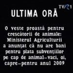 tvr ultima ora plati zoo o 1