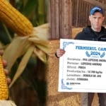 Andras Lepedus fermier campion cu hibridul P8834
