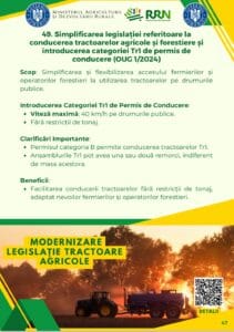 conducere tractoare