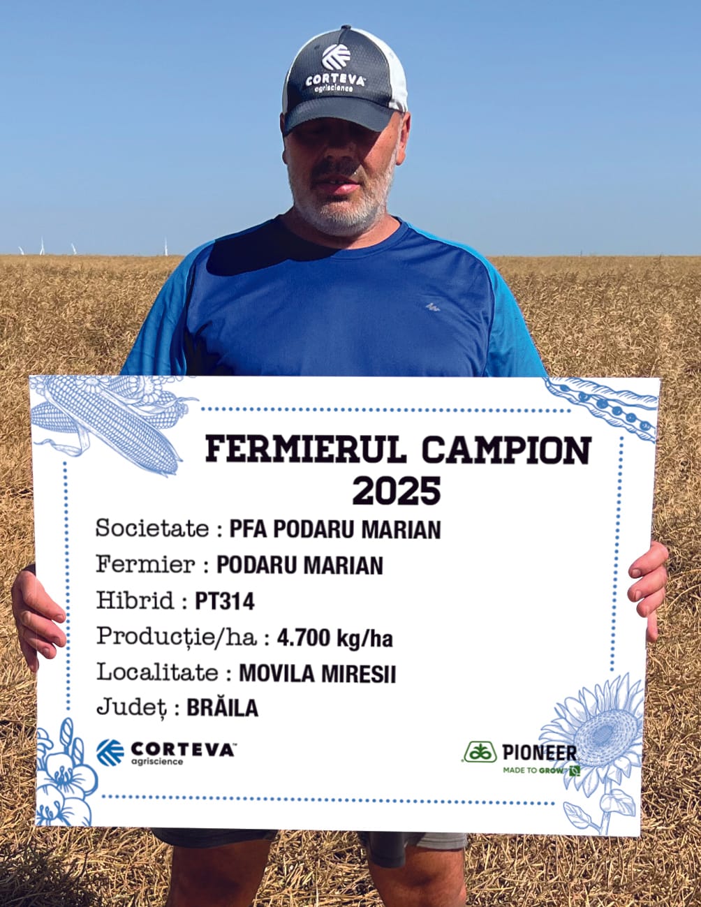 podaru marian fermieri campioni rapita corteva