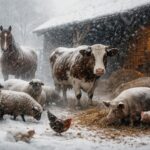 animale iarna