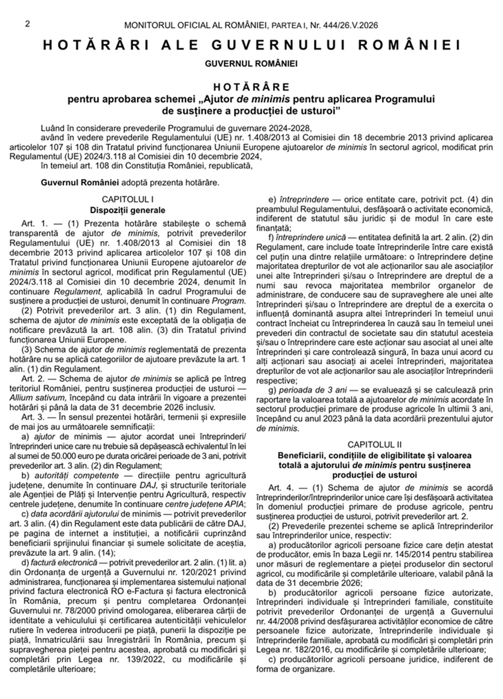 usturoi